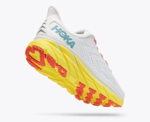 W/M Hoka One One Clifton 8 LANC DE BLANC / ILLUMINATING