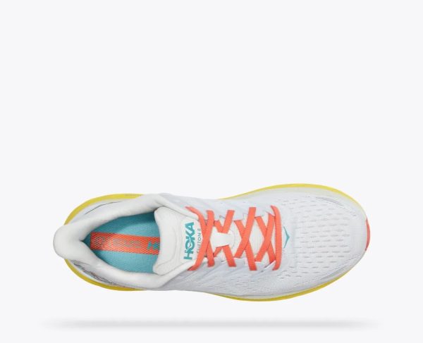 W/M Hoka One One Clifton 8 LANC DE BLANC / ILLUMINATING