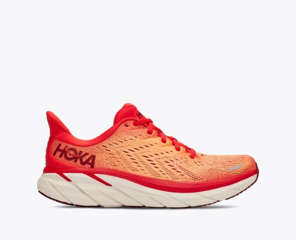 W/M Hoka One One Clifton 8 FIESTA / BLAZING ORANGE