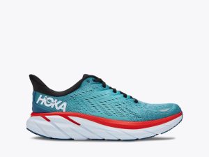 W/M Hoka One One Clifton 8 Real Teal / Aquarelle