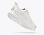W/M Hoka One One Clifton 8 White / White