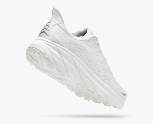 W/M Hoka One One Clifton 8 White / White