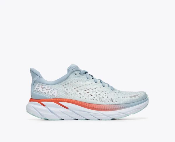 Women's Hoka One One Clifton 8 BLUE FOG/PLEIN AIR