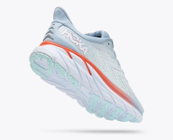 Women's Hoka One One Clifton 8 BLUE FOG/PLEIN AIR