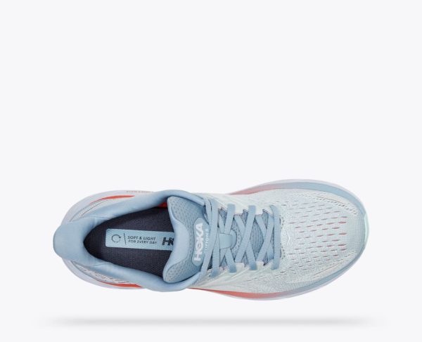 Women's Hoka One One Clifton 8 BLUE FOG/PLEIN AIR