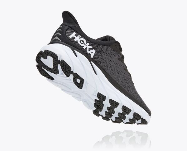 W/M Hoka One One Clifton 8 Black / White