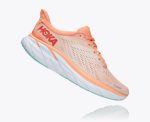 Women's Hoka One One Clifton 8 CANTALOUPE / SILVER PEONY
