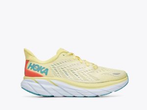 W/M Hoka One One Clifton 8 YELLOW PEAR / SWEET CORN