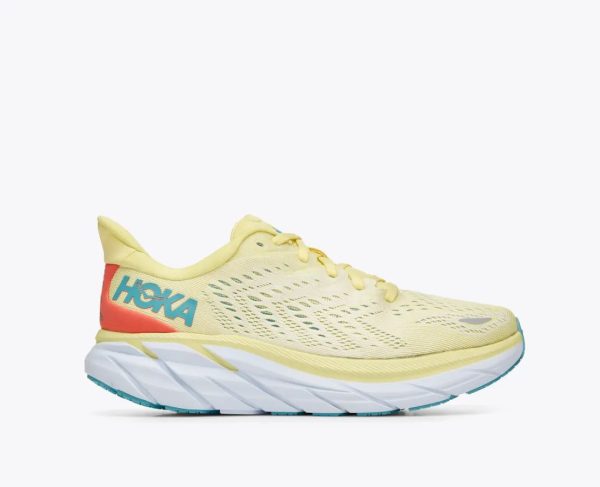 W/M Hoka One One Clifton 8 YELLOW PEAR / SWEET CORN