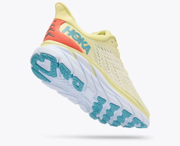 W/M Hoka One One Clifton 8 YELLOW PEAR / SWEET CORN