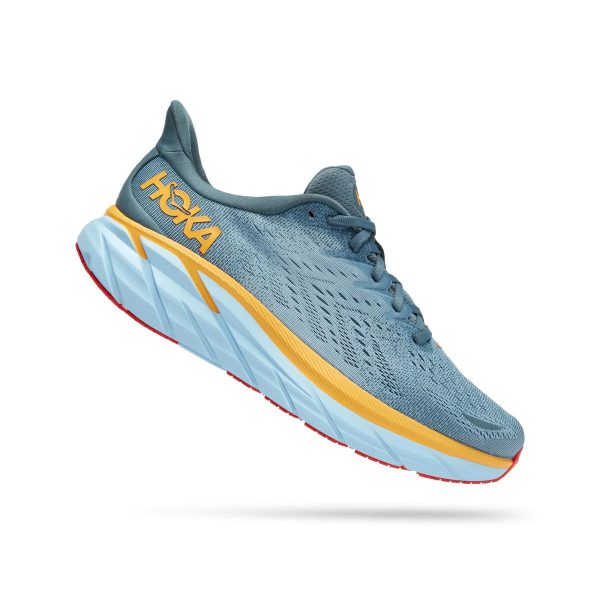 W/M Hoka One One Men's Clifton 8 Max Cushioned Road Running Shoes
