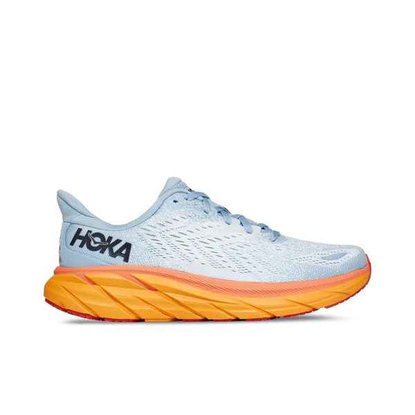 W/M Hoka Clifton 8 - Laufschue - Frauen - Summer Song/ice Flow