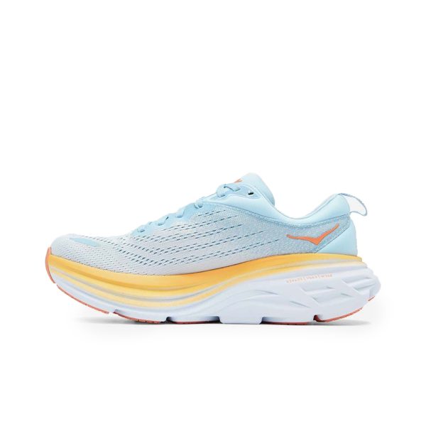 W/M Hoka Bondi 8 Road-Running Shoes Summer Song/Country Air
