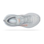 W/M Hoka Bondi 8 Road-Running Shoes Harbor Mist/Lunar Rock