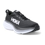 W/M Hoka Bondi 8 Road-Running Shoes Black/White