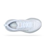 W/M Hoka Bondi 8 Road-Running Shoes White/White