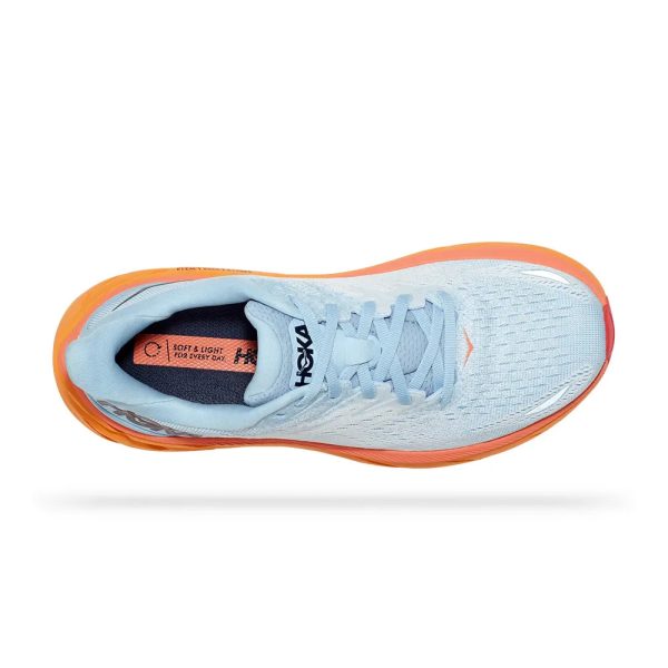 W/M Hoka Clifton 8 - Laufschue - Frauen - Summer Song/ice Flow