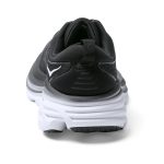 W/M Hoka Bondi 8 Road-Running Shoes Black/White