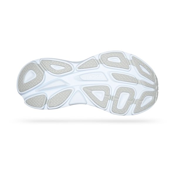 W/M Hoka Bondi 8 Road-Running Shoes Harbor Mist/Lunar Rock