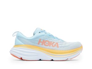 W/M Hoka Bondi 8 Road-Running Shoes Summer Song/Country Air
