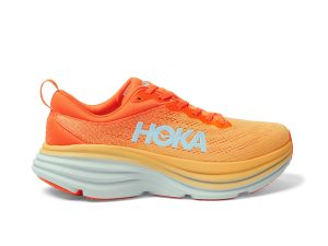 W/M Hoka Bondi 8 Road-Running Shoes Puffins Bill/Amber Yellow