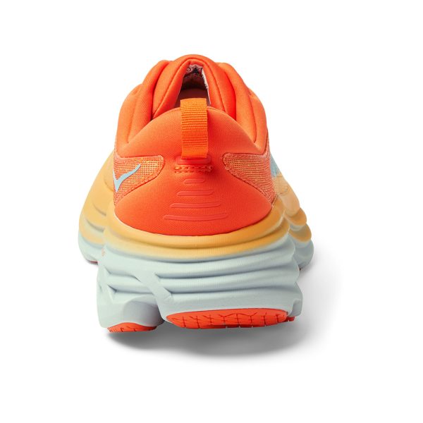 W/M Hoka Bondi 8 Road-Running Shoes Puffins Bill/Amber Yellow
