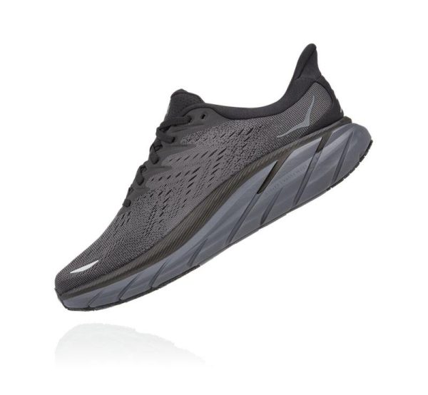 W/M Hoka One One Clifton 8 Black / Black