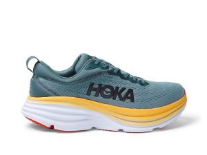 W/M Hoka Bondi 8 Road-Running Shoes Goblin Blue/Mountain Spring