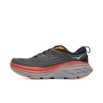 W/M Hoka Bondi 8 Road-Running Shoes Anthracite/Castlerock