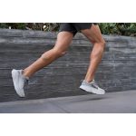 W/M Hoka Bondi 8 Road-Running Shoes Sharkskin/Harbor Mist