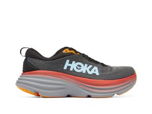 W/M Hoka Bondi 8 Road-Running Shoes Anthracite/Castlerock