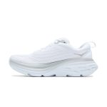 W/M Hoka Bondi 8 Road-Running Shoes White/White