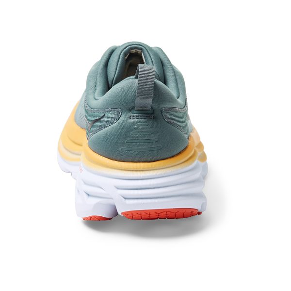 W/M Hoka Bondi 8 Road-Running Shoes Goblin Blue/Mountain Spring