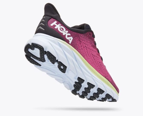 Women's Hoka One One Clifton 8 Blue Graphite / Ibis Rose