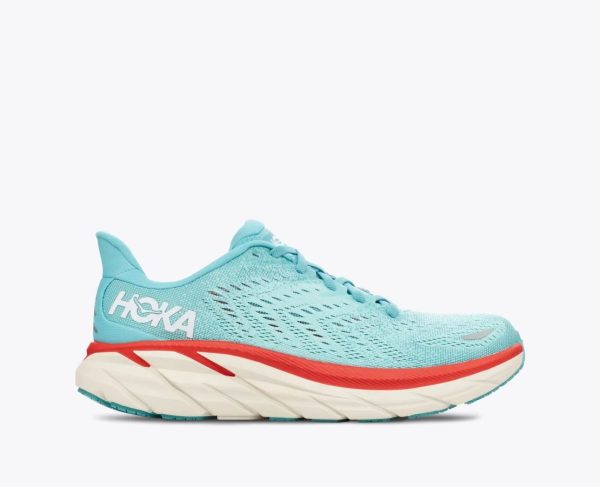 W/M Hoka One One Clifton 8 Aquarelle / Eggshell Blue