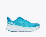 Men's Hoka One One Clifton 8 Ibiza Blue / Scuba Blue