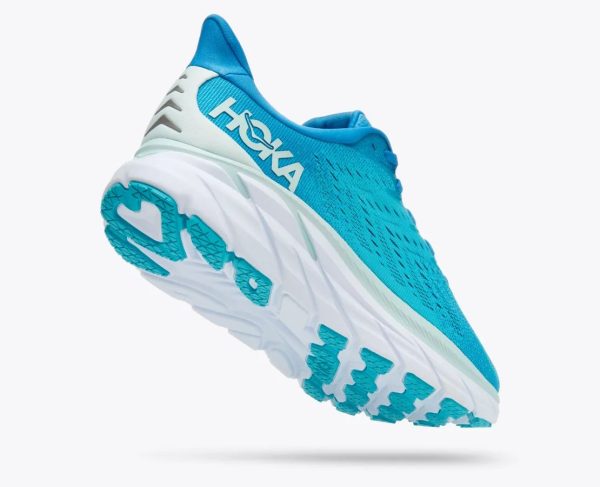 Men's Hoka One One Clifton 8 Ibiza Blue / Scuba Blue