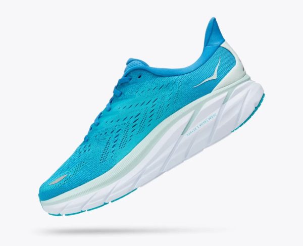 Men's Hoka One One Clifton 8 Ibiza Blue / Scuba Blue