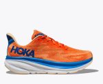 W/M Hoka One One Clifton 9 Vibrant Orange / Impala
