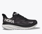 W/M Hoka One One Clifton 9 Black / White