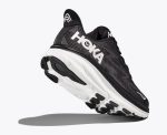 W/M Hoka One One Clifton 9 Black / White