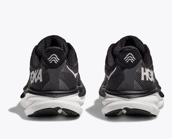 W/M Hoka One One Clifton 9 Black / White