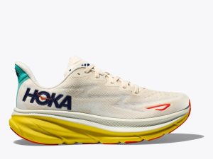 W/M Hoka One One Clifton 9 Eggnog / Passion Fruit