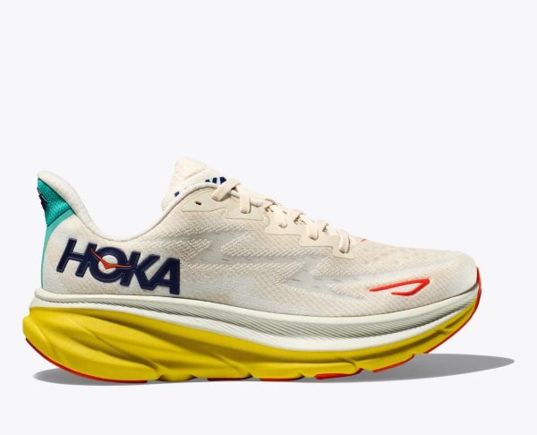 W/M Hoka One One Clifton 9 Eggnog / Passion Fruit