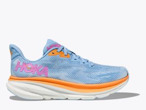 W/M Hoka One One Clifton 9 Airy Blue / Ice Water