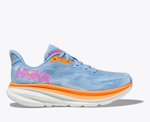 W/M Hoka One One Clifton 9 Airy Blue / Ice Water