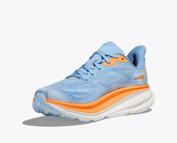 W/M Hoka One One Clifton 9 Airy Blue / Ice Water