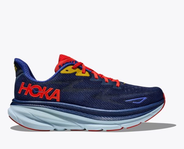 W/M Hoka One One Clifton 9 Bellwether Blue / Dazzling Blue