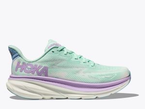 W/M Hoka One One Clifton 9 Sunlit Ocean / Lilac Mist