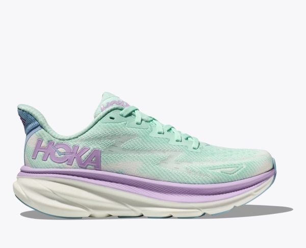 W/M Hoka One One Clifton 9 Sunlit Ocean / Lilac Mist